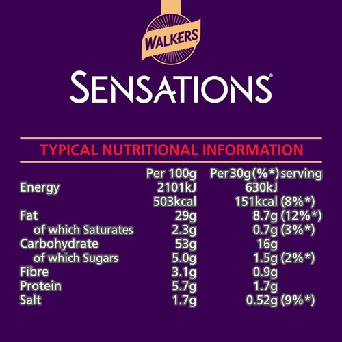 Sensations Thai Sweet Chilli Poppadoms