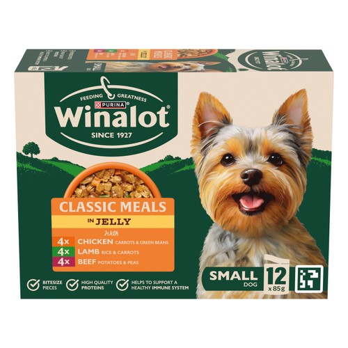 Winalot Meaty Chunks Small Dog Mixed in Jelly Wet Dog Food 