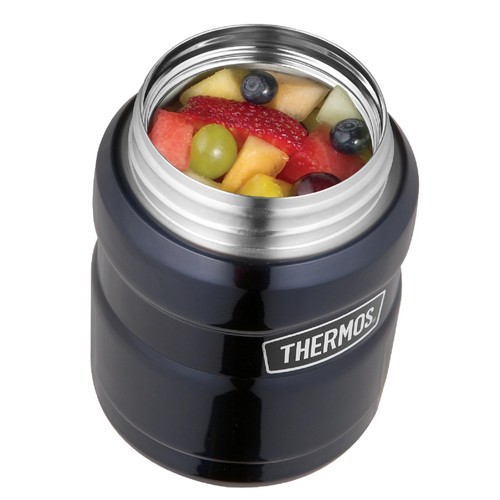 Thermos Stainless King Food Flask 470ml Blue