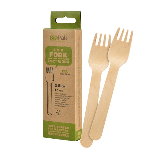 BioPak Wooden Forks