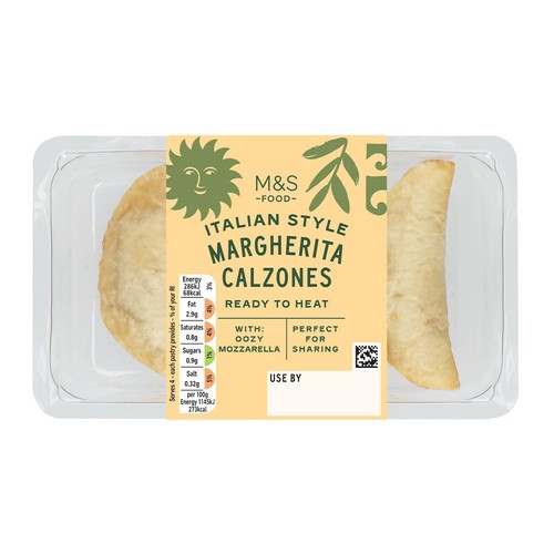 M&S Italian Style Margarita Calzones
