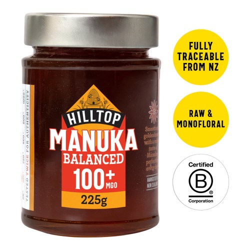 Hilltop Honey Manuka MGO100+ Honey