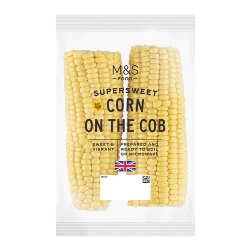 M&S Super Sweet Corn on the Cob