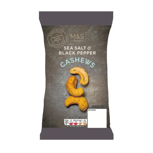 M&S Sea Salt & Black Pepper Cashews