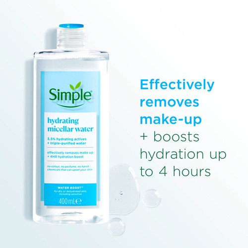 Simple Water Boost Micellar Cleansing Water