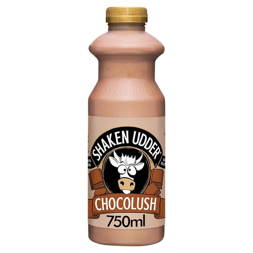 Shaken Udder Chocolush Chocolate Flavoured Milkshake
