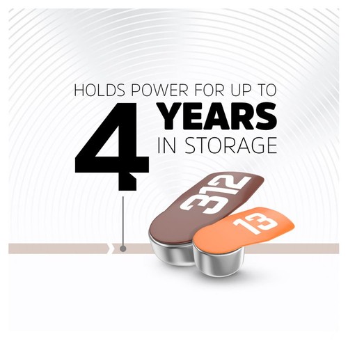 Energizer Hearing Aid batteries 312