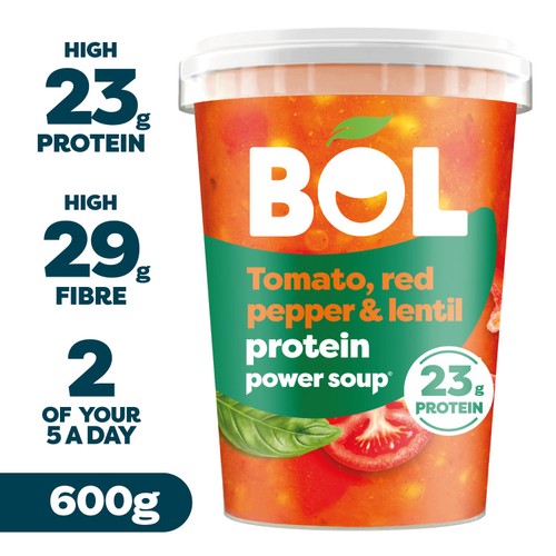 BOL Tomato, Red Pepper & Lentil Power Soup