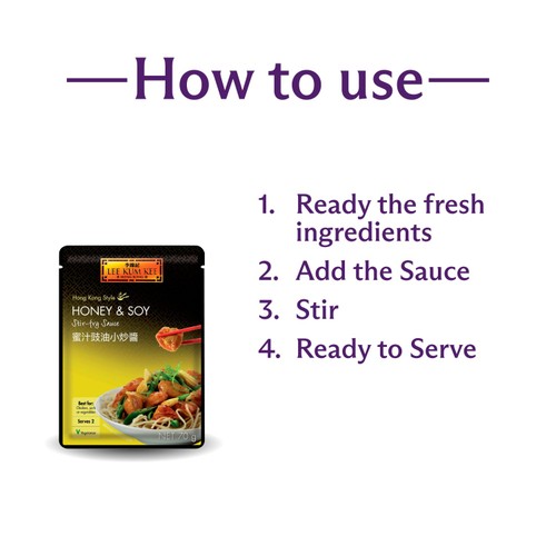 Lee Kum Kee Honey & Soy Stir-Fry Sauce