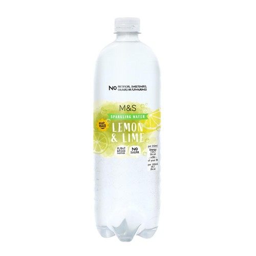 M&S Sparkling Lemon & Lime Water