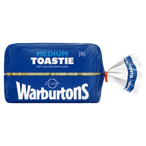 Warburtons White Sliced Medium Loaf
