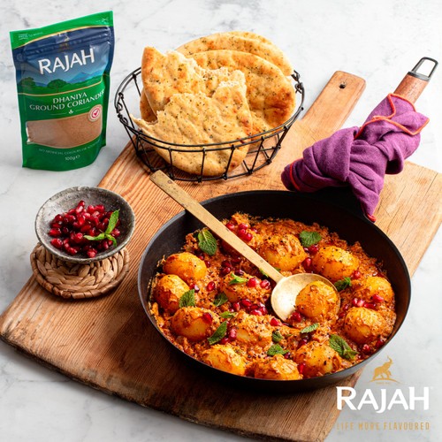 Rajah Spices Ground Coriander Dhaniya Powder