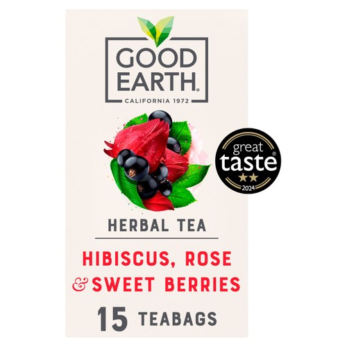 Good Earth Teabags Hibiscus, Rose & Sweet Berries