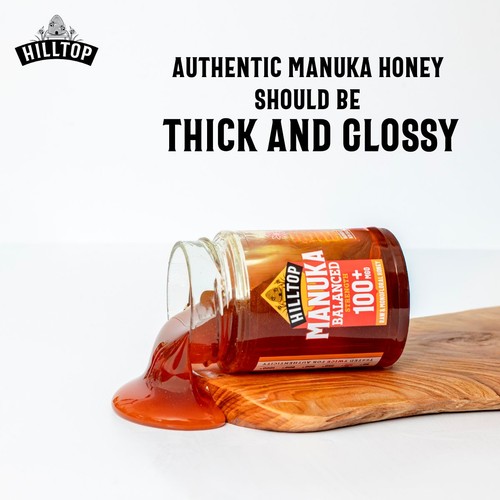 Hilltop Honey Manuka MGO100+ Honey