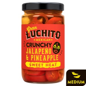 Gran Luchito Crunchy Sliced Jalapeno & Pineapple for Fajita & Taco