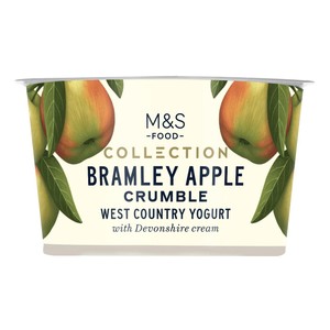 M&S Collection Bramley Apple Crumble West Country Yogurt