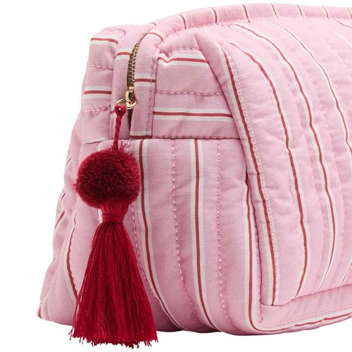 M&S Valentines Large Stripe Slouchy Bag