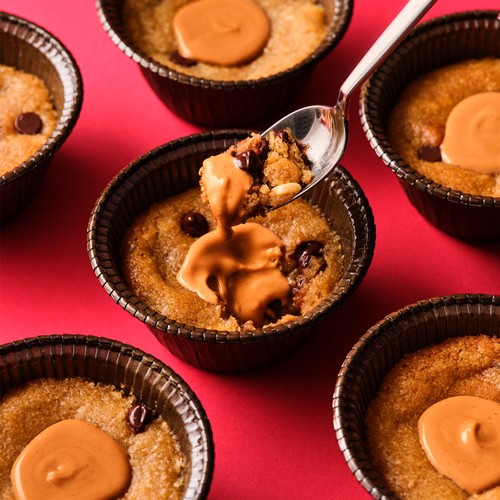 Spooners Stuffed Nutty Molten Cookie Dough 2x80g