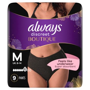Always Discreet Incontinence Pants Boutique Underwear Incontinence Pants