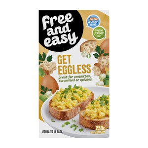 Free & Easy Egg, Gluten & Dairy Free Get Eggless