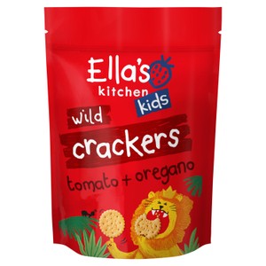 Ella's Kitchen Organic Safari Crackers Tomato & Red Pepper 18+ Months