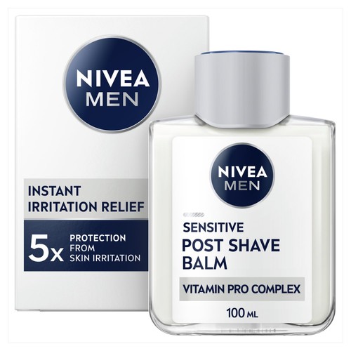 NIVEA MEN Sensitive Post Shave Balm with 0% Alcohol 