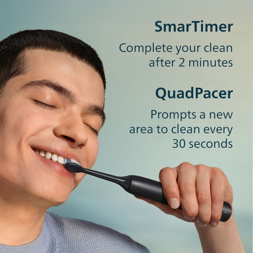 Philips Series 4000 Black Toothbrush