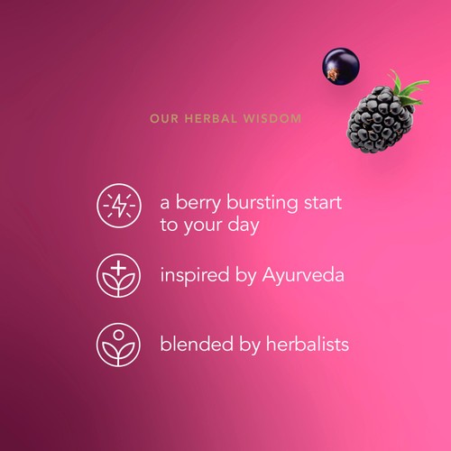 Pukka Teas Organic Morning Berry 20 tea bags