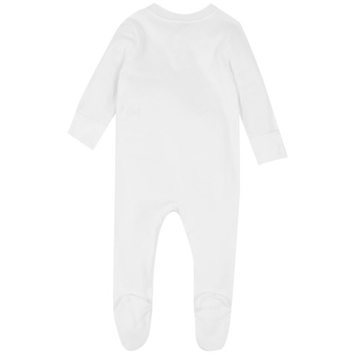 M&S Baby Pure Cotton Sleepsuits, White, 6-9 Months