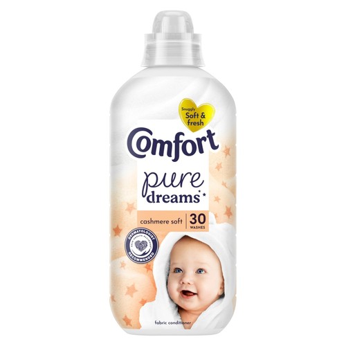 Comfort Pure Dreams Cashmere Soft Sensitive Fabric Conditioner