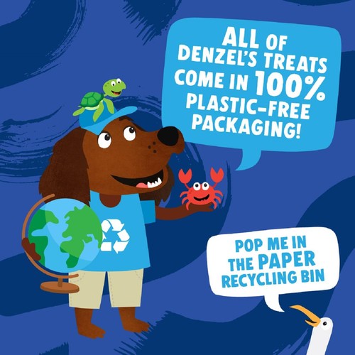 Denzel's Battersea Hearts For Dogs Beef & Berries