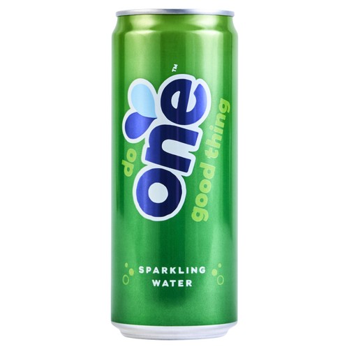 One Water Sparkling Aluminium Can
