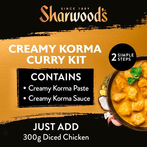 Sharwood's Korma Indian Curry Sauce Kit