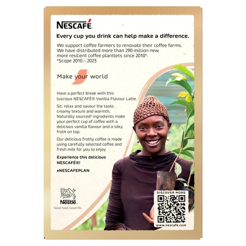Nescafe Vanilla Latte Instant Coffee 7 Sachets