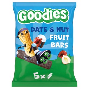 Goodies Date & Nut Fruit Bars Kids Snack Multipack