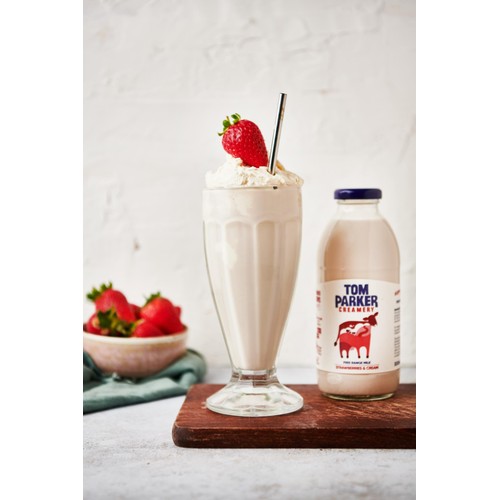 Tom Parker Creamery Strawberries & Cream Flavoured Milk