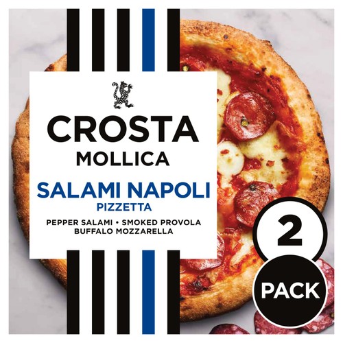 Crosta Mollica Salami Napoli Pizzetta