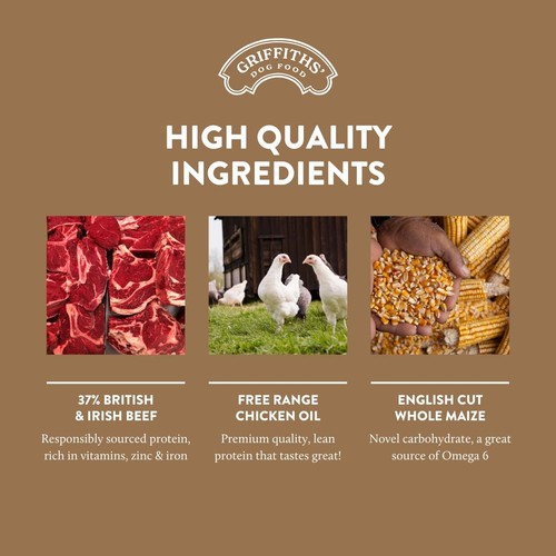 Griffiths' Original Beef Dry Dog Food