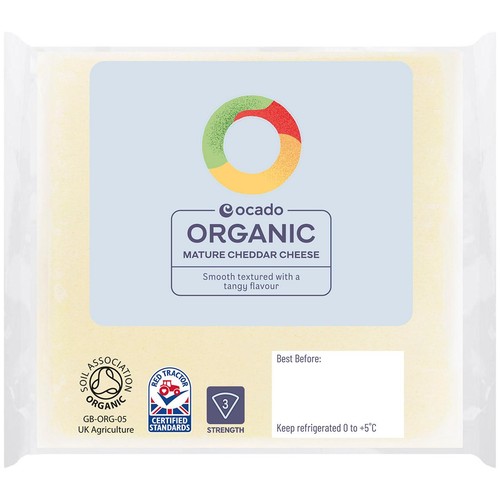 Ocado Organic Mature Cheddar