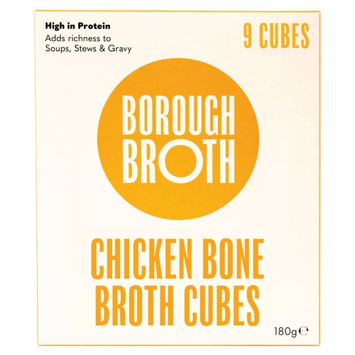 Borough Broth Organic Frozen Chicken Bone Broth Cubes