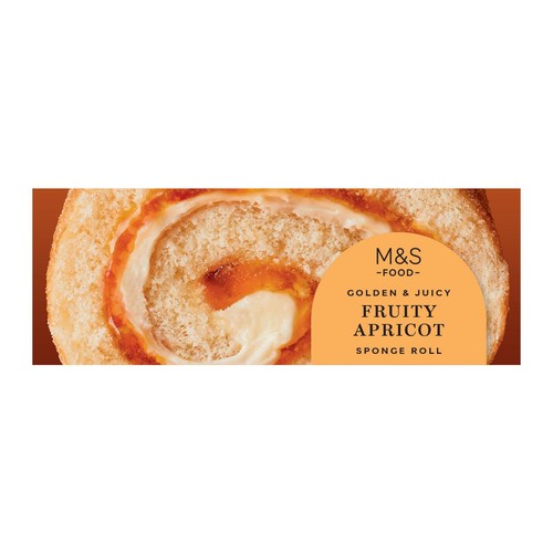 M&S Apricot Sponge Roll