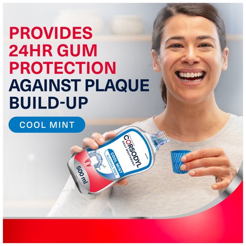 Corsodyl Daily Gum Care Mouthwash Alcohol Free Cool Mint