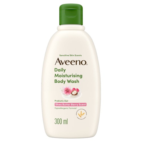 Aveeno Daily Moisturising Body Wash with Shea Butter and Berry Scent