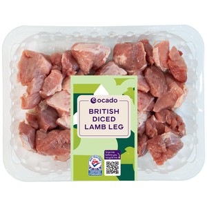 Ocado British Diced Lamb Leg