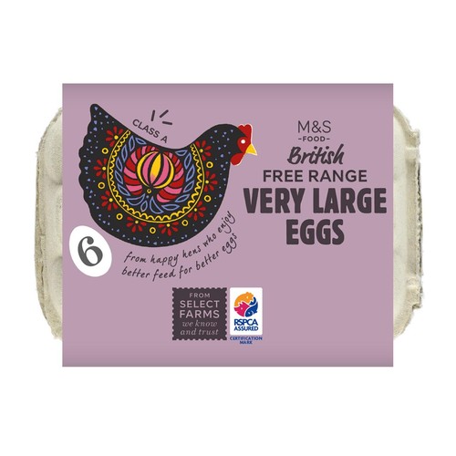 M&S Free Range Very Large Eggs