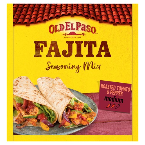 Old El Paso Roasted Tomato & Peppers Fajita Seasoning Mix