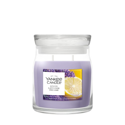 Yankee Candle Lemon Lavender Signature Medium Jar Candle