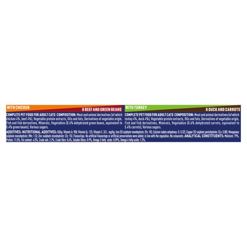 Purina One Mini Fillets Selective Palate Wet Cat Food