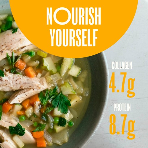 Borough Broth Free-Range Organic Chicken Bone Broth Large Pack 