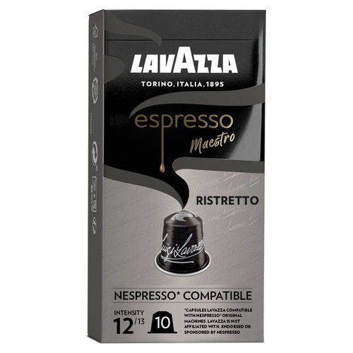 Lavazza Espresso Ristretto Aluminium Nespresso Compatible Capsules